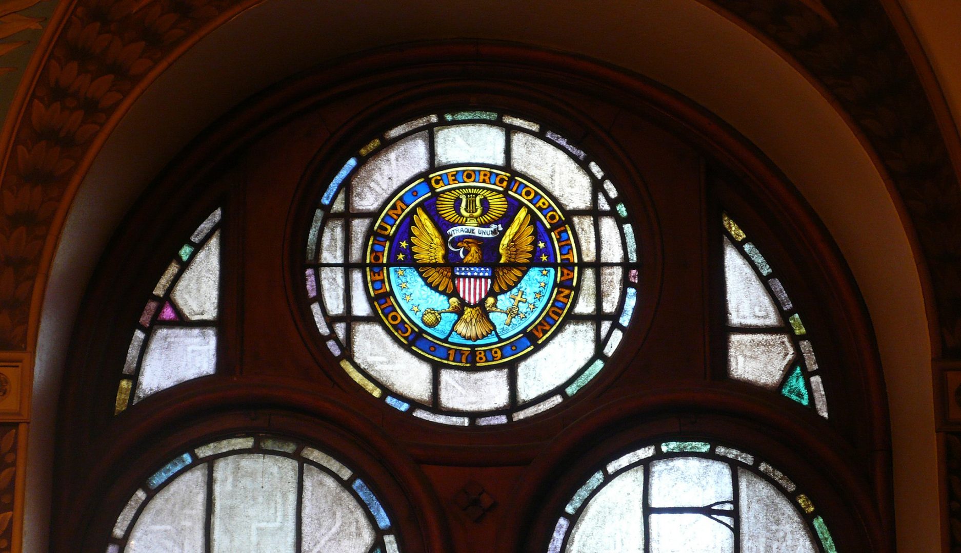 Stained Glass Seal The Voice