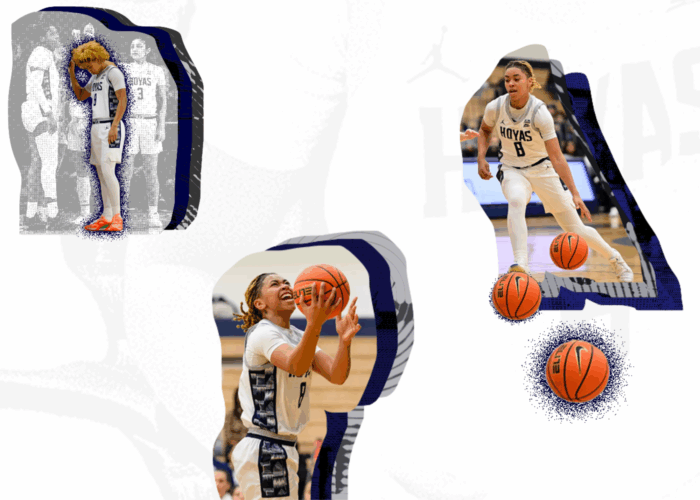 Communication and confidence: Khadee Hession prepares to take on the Hoya Basketball mantle