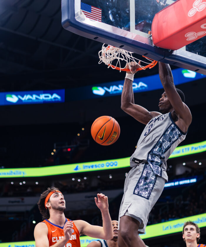 Men’s basketball picks up statement win over Clemson