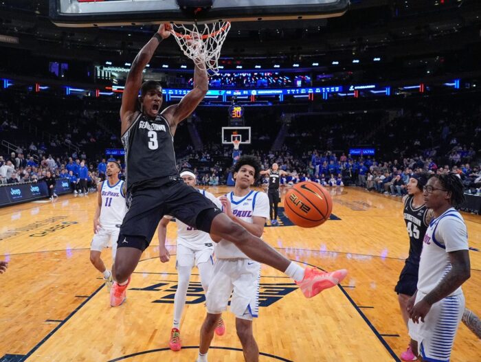Hoyas keep dancing with win over Blue Demons in first round of the BIG EAST Tournament