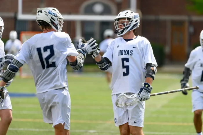Feeling blue: Hoyas end season with 16-6 quarterfinal loss to the Duke Blue Devils